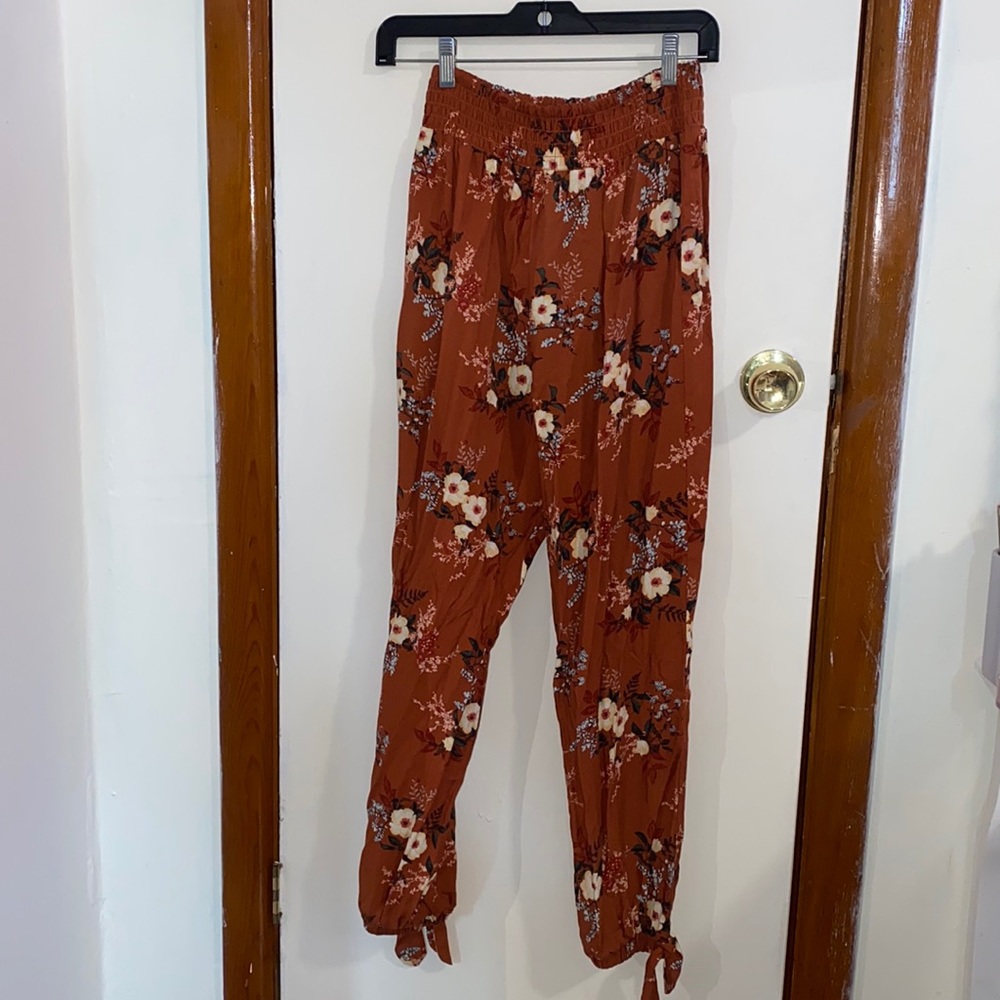 Rust Orange Fancy Pants